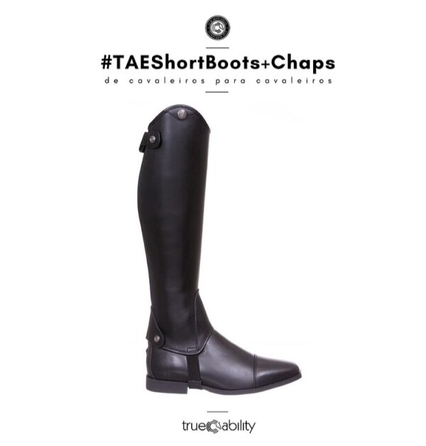 TAEShortBoots+Chaps Black - Image 2