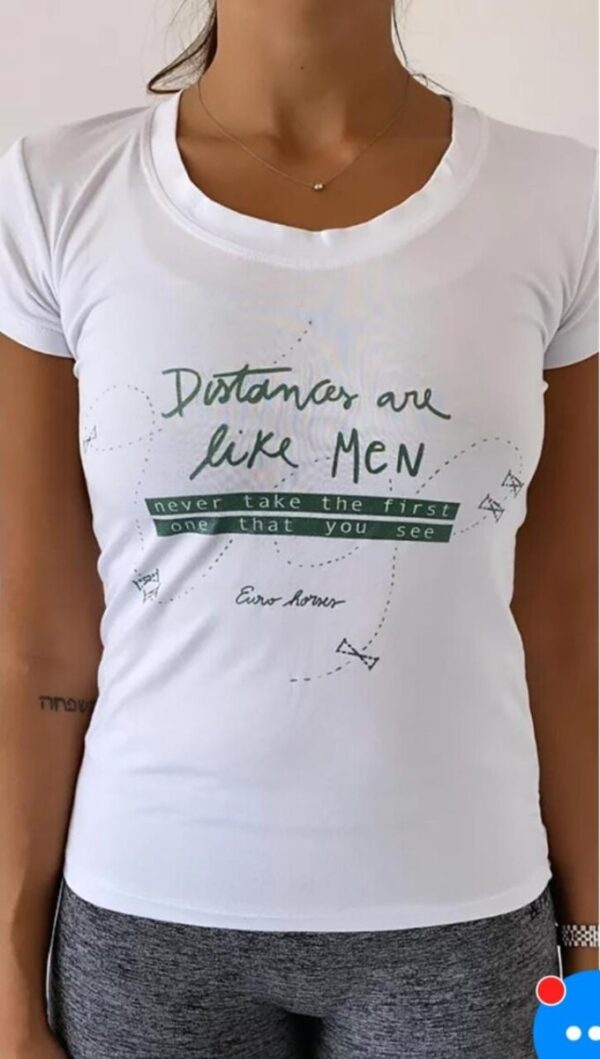 Camiseta ” Distances ” – EUROHORSES - Image 2
