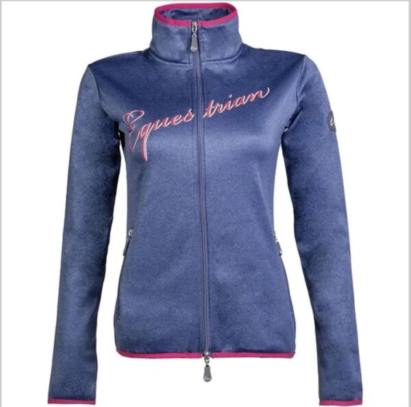 Moletom com Ziper HKM – Equestrian