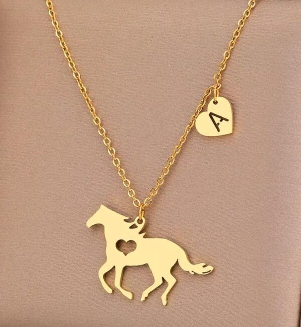 Colar Horse Love – Cavalo com Coração