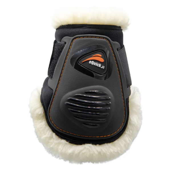 Boleteira ELIGHT Velcro com Lã – PRETA – Tam.M