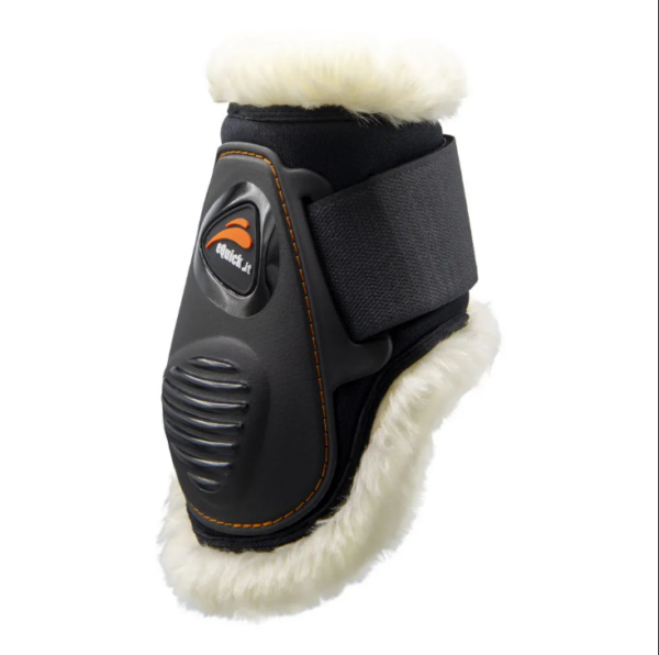 Boleteira ELIGHT Velcro com Lã – PRETA – Tam.M - Image 3